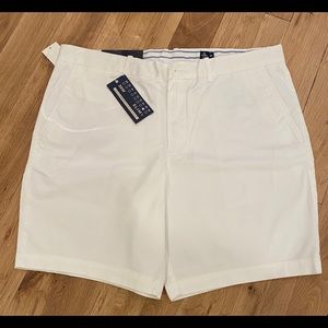Penguin Bright White 7” Inseam Stretch Shorts